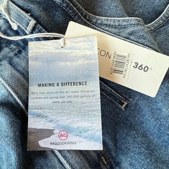 NWT AG Jeans The Aven Darted Straight Leg Jeans in Highgate Wash Size 31 - Picture 10 of 16